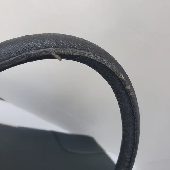 Rebecca Minkoff Leather Regan Bedford Black Gold Amorous Satchel Shoulder Bag - Picture 6 of 12